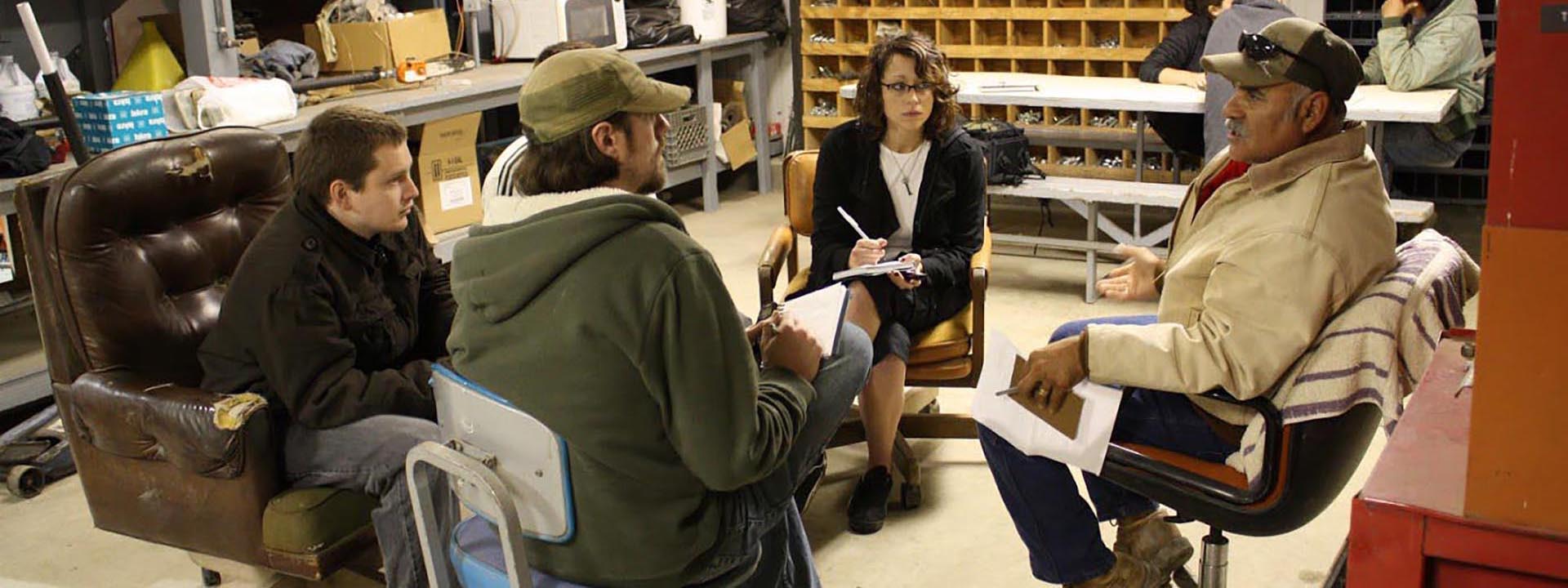 Northern Kentucky Univeristy Students Interviewing Farmworkers, 2009