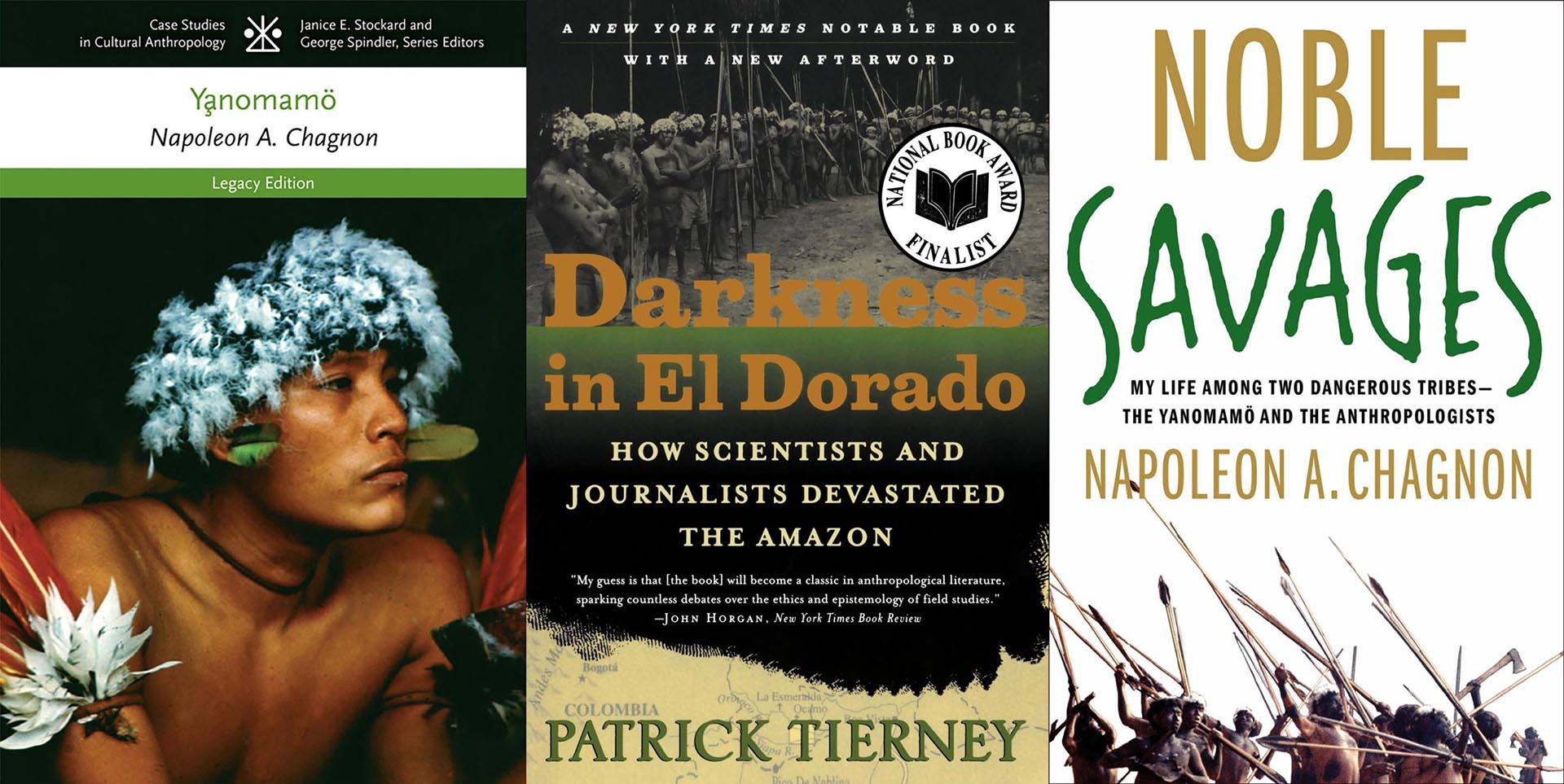 Books by Napoleon Chagnon and Patrick Teirney Related to the Darkness in El Dorado Controversy